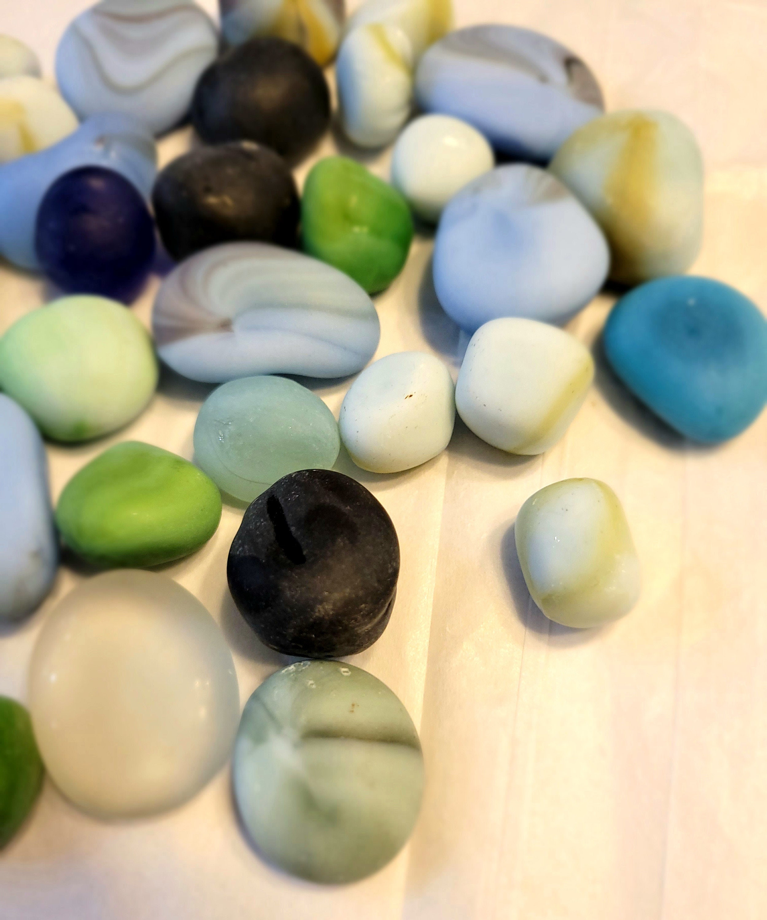 Natural Sea Glass tumbled Etsy