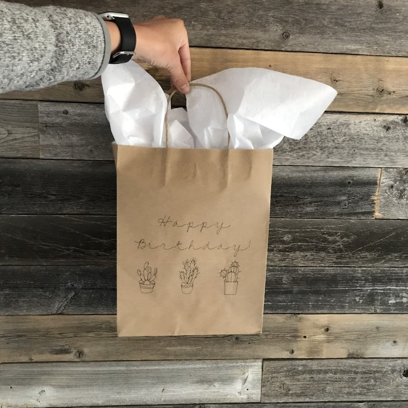 Customizable Gift Bag Etsy