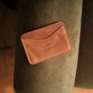 Cordovan Card holder | handmade wallet