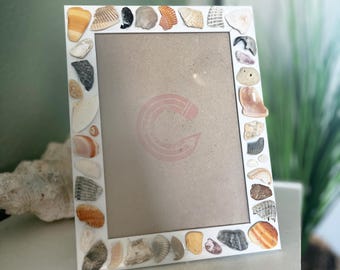 Muschel-Bilderrahmen