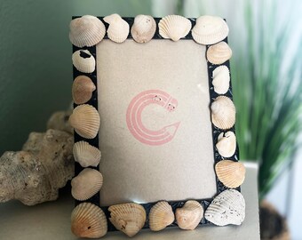 Muschel-Bilderrahmen