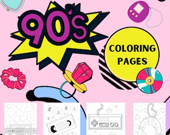 Printable 90&#39;s Coloring Pages