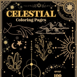 Printable Celestial Coloring Pages