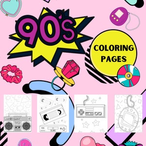 Printable 90&#39;s Coloring Pages