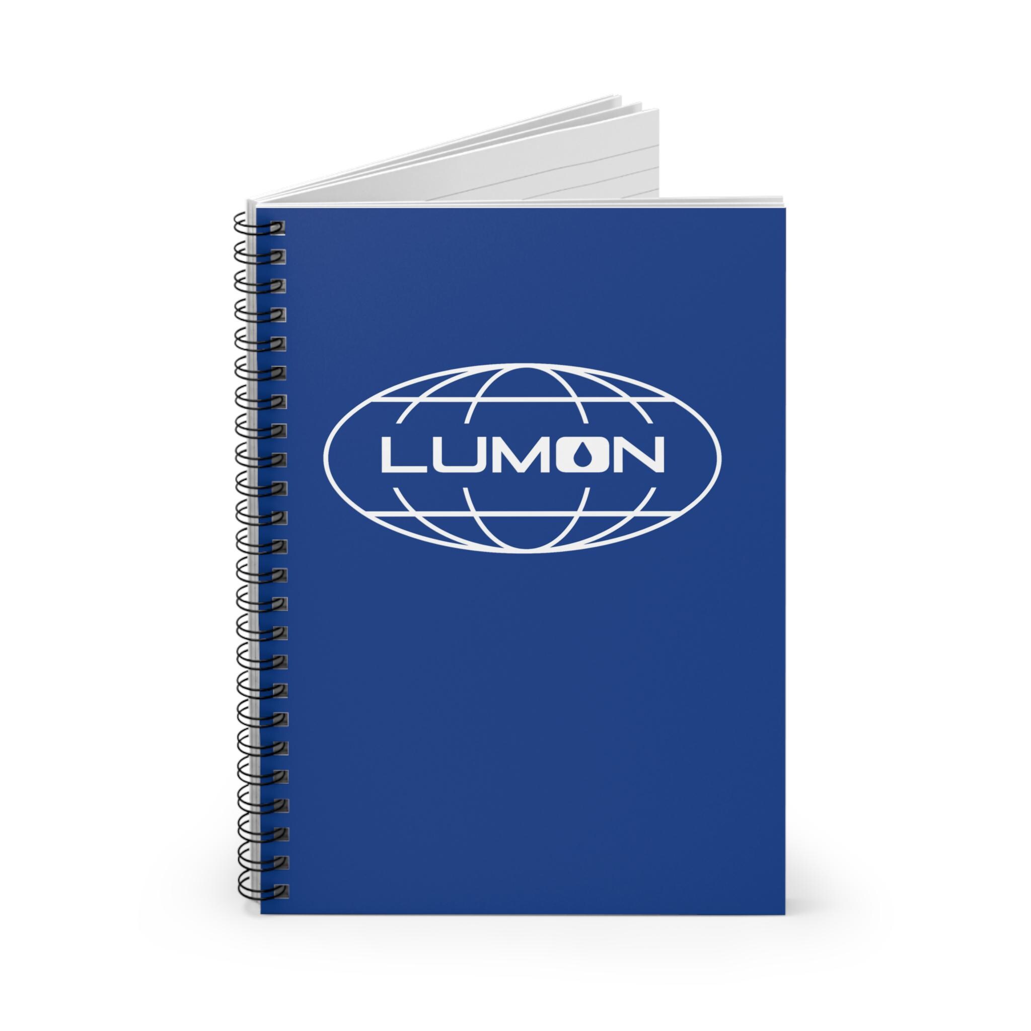 Severance-inspired Lumon Logo Spiral Notebook - Ruled Line Unique ...