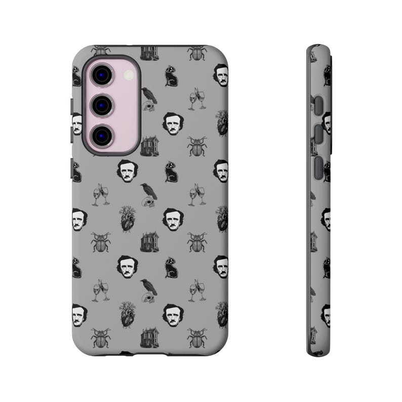 Edgar Allan Poe Iconic Stories Tough Phone Case - Double-Layer Protection, Fits iPhone, Samsung, and Google Devices. Great gift for Readers! image 7