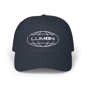 LUMON Embroidered Hat - Severance-Inspired Dad Cap, 9 Colors to Choose From, Adjustable Fit, Unisex Gift for Outies and Fans of the TV Show