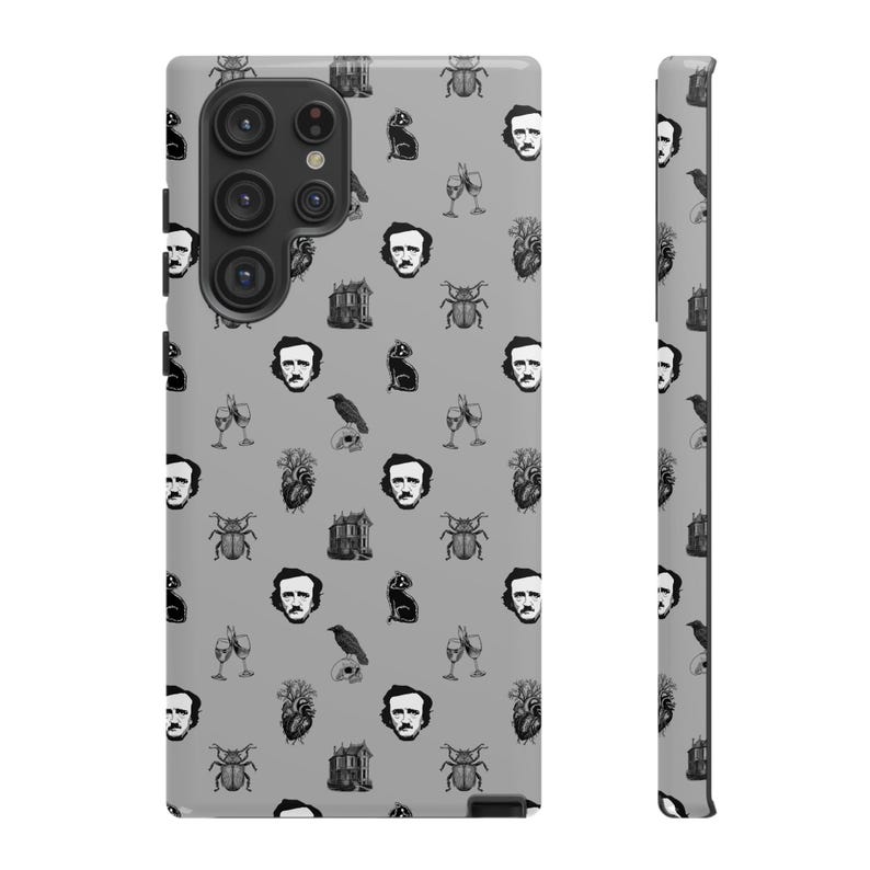 Edgar Allan Poe Iconic Stories Tough Phone Case - Double-Layer Protection, Fits iPhone, Samsung, and Google Devices. Great gift for Readers! image 6