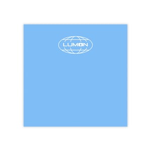 Lumon Logo Post-it® Notizblöcke - Hellblaue Haftnotizen Inspiriert von Severance TV-Serie, 50 Blatt pro Block, 6 Größen erhältlich