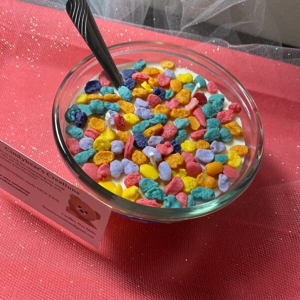 Fruity Pebbles Candle Etsy