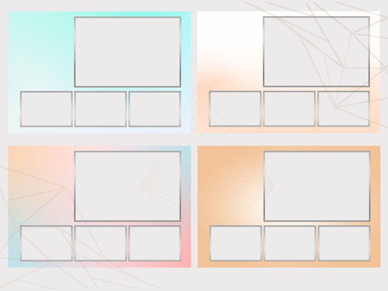 60 Photo Booth Backgrounds Bundle Weddings, Birthday, Quinceañera ...