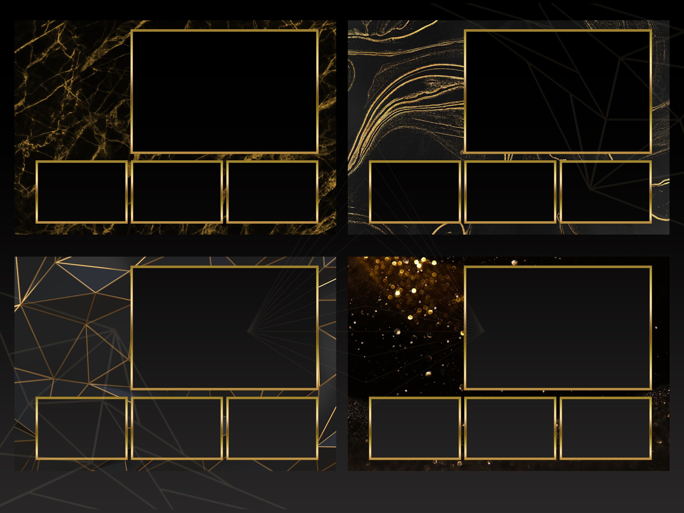 60 Photo Booth Backgrounds Bundle Weddings, Birthday, Quinceañera ...