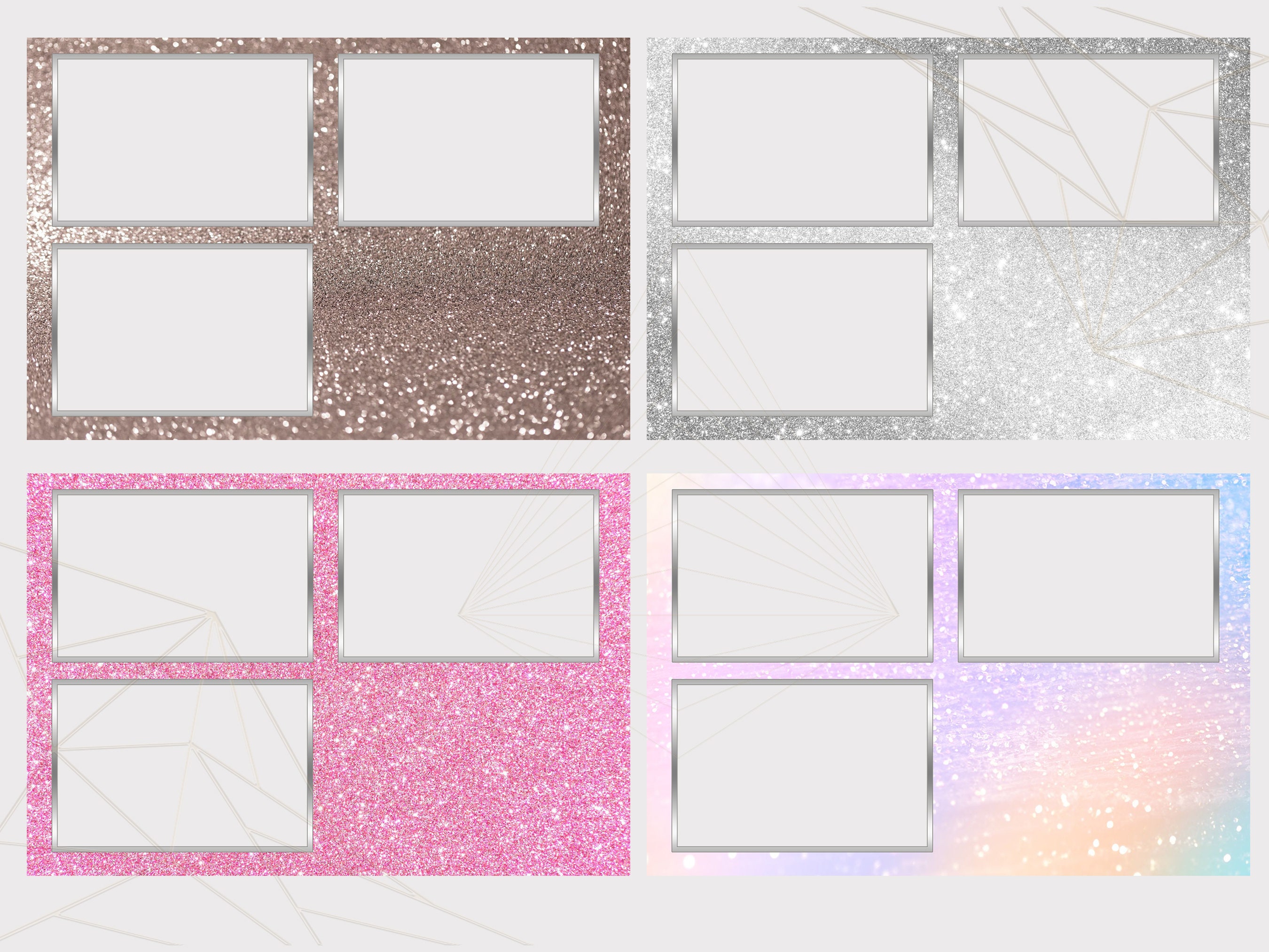 60 Photo Booth Background Bundle Weddings, Birthday, Quinceañera ...