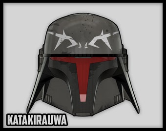 カタキラウワ マンダロリアン カスタム ヘルメット