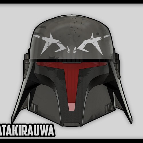 Baku Custom Mandalorian Helmet Etsy