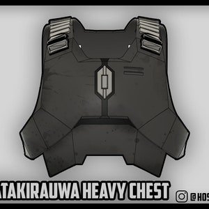 Custom mandalorian chest armor