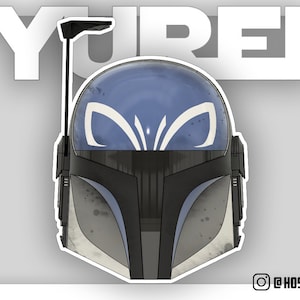Yurei Custom Mandalorian Helmet