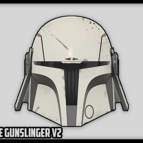 The Barbarian: 3D Printable Helmet Inspired by the Mandalorian - Etsy