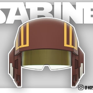Sabine Wren helmet Ahsoka Series