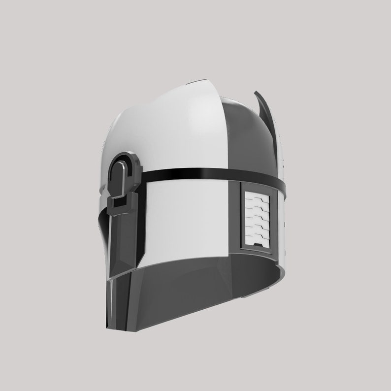 Kodama Custom Mandalorian Helmet Etsy