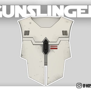 Gunslinger custom mandalorian chest