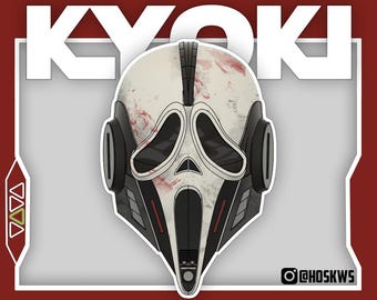 Kyoki custom Inquisitor/Sith Helmet Ghostface