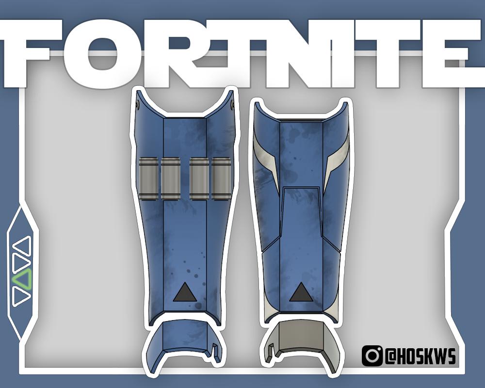 Custom Mandalorian Shin Armor