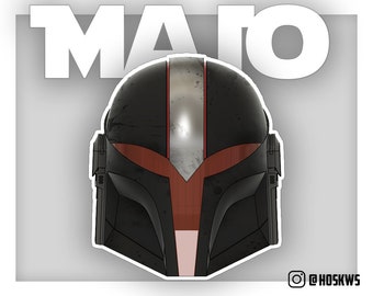 Majo Custom Mandalorian Helmet
