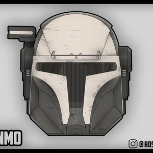 Anmo Custom Mandalorian Helmet
