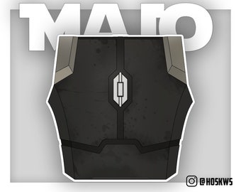 Custom Mandalorian Chest Armor