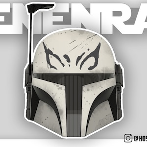 Enenra Custom Mandalorian Helmet