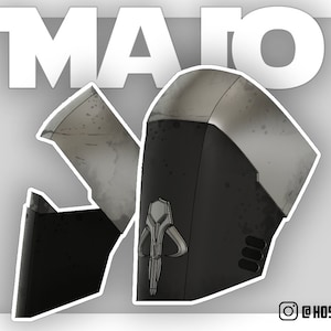 Custom Mandalorian Shoulders
