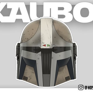 Kauboi Custom Mandalorian Helmet