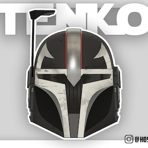 Tenko Custom Mandalorian Helmet