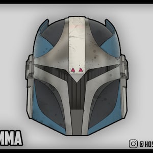 Custom Mandalorian Helmet