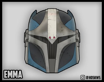 Custom Mandalorian Helmet
