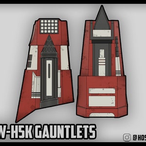 Custom Mandalorian Gauntlets