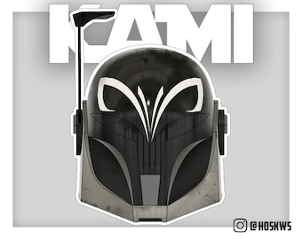 Kami Custom Mandalorian Helmet