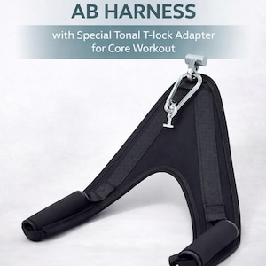 Tonal Compatible Ab Harness: Core Workout Accessory with T-lock Adapter