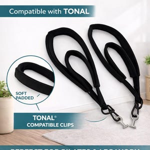 Tonal Compatible Pilates Loops: Custom T-lock Adapter
