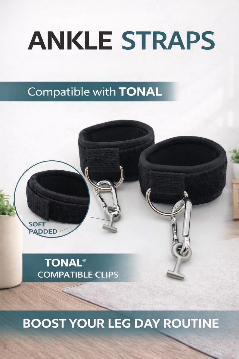GTechStore Tonal Compatible Ankle Straps - Thumbnail 3
