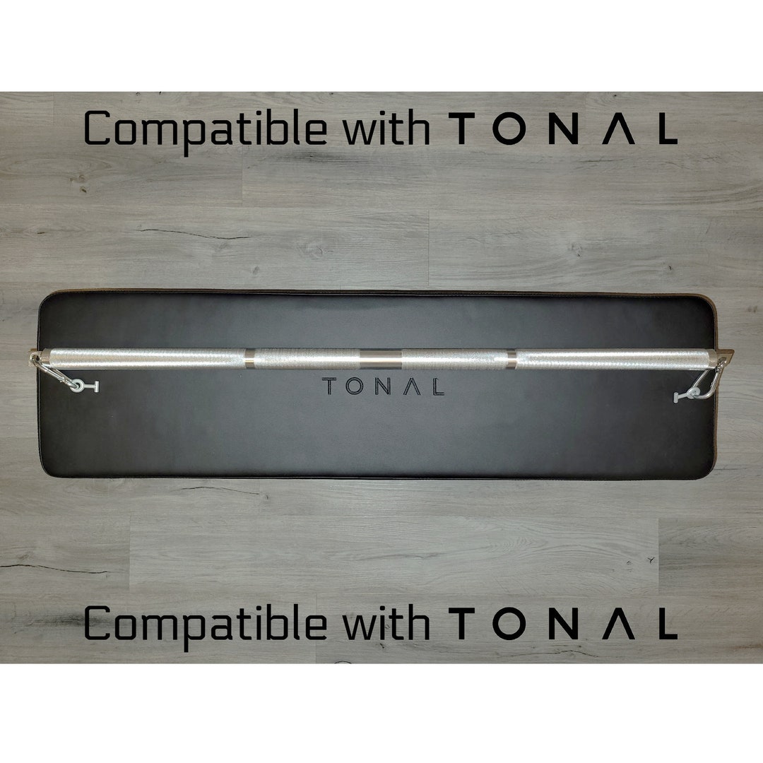 Tonal Compatible 42 Inch Aluminum Double Swivel Barbell With Special