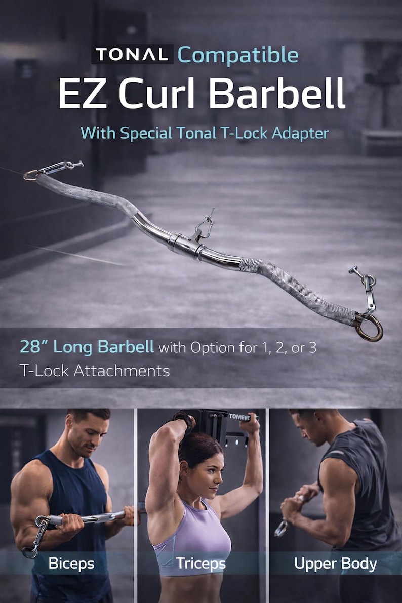 GTechStore EZ Curl Barbell - Thumbnail 5