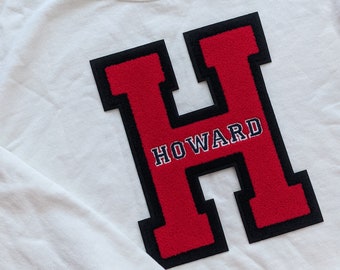 PATCH only* HBCU. Tie dye hoodie. College. HBCU Paraphernalia. Hbcu College. Black Owned Etsy. College t-shirt. Hbcu shirt. Howard