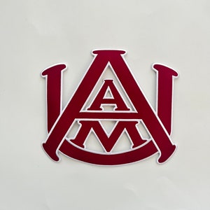 Patch only*. AAMU. Alabama. A&M. Hbcu. Maroon and white. College Sweatshirt. HBCU Paraphernalia. HBCU College. Black Owned Etsy.