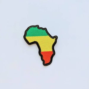 Africa Iron on Patch