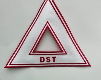 Iron on patch. Delta Sigma Theta Sorority. Delta Sigma Theta. DST Patch. Delta Sigma Theta Paraphernalia. Delta Sigma Patch.