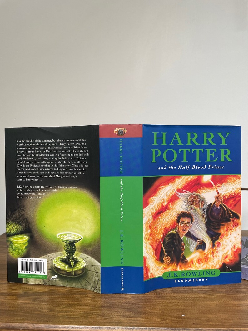 Harry Potter and the Halfblood Prince first Edition Etsy