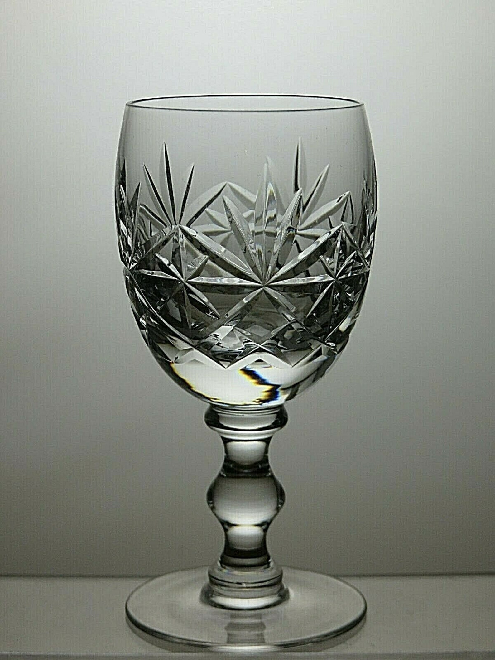 Royal Doulton Crystal Newbury Cut Glass Set Of 6 Etsy