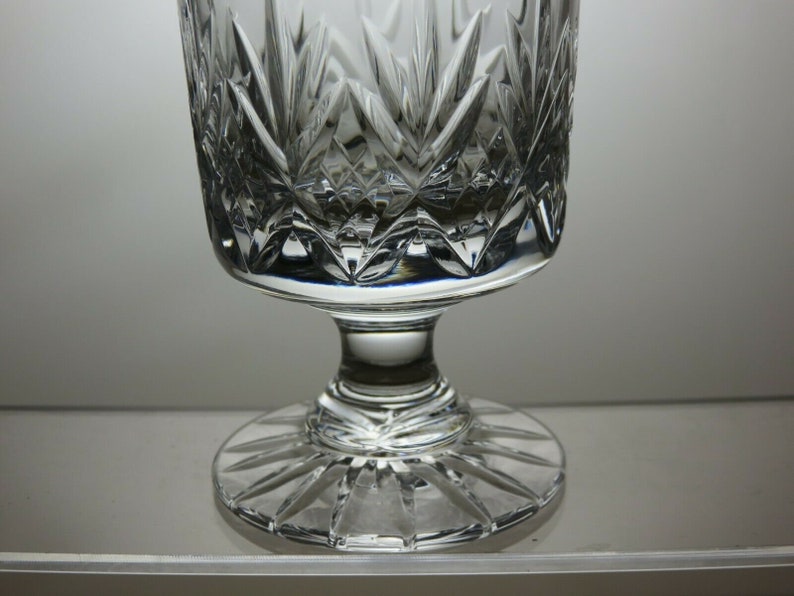 Whitefriars Crystal harrow Cut Glass Set of 6 Wine Etsy UK